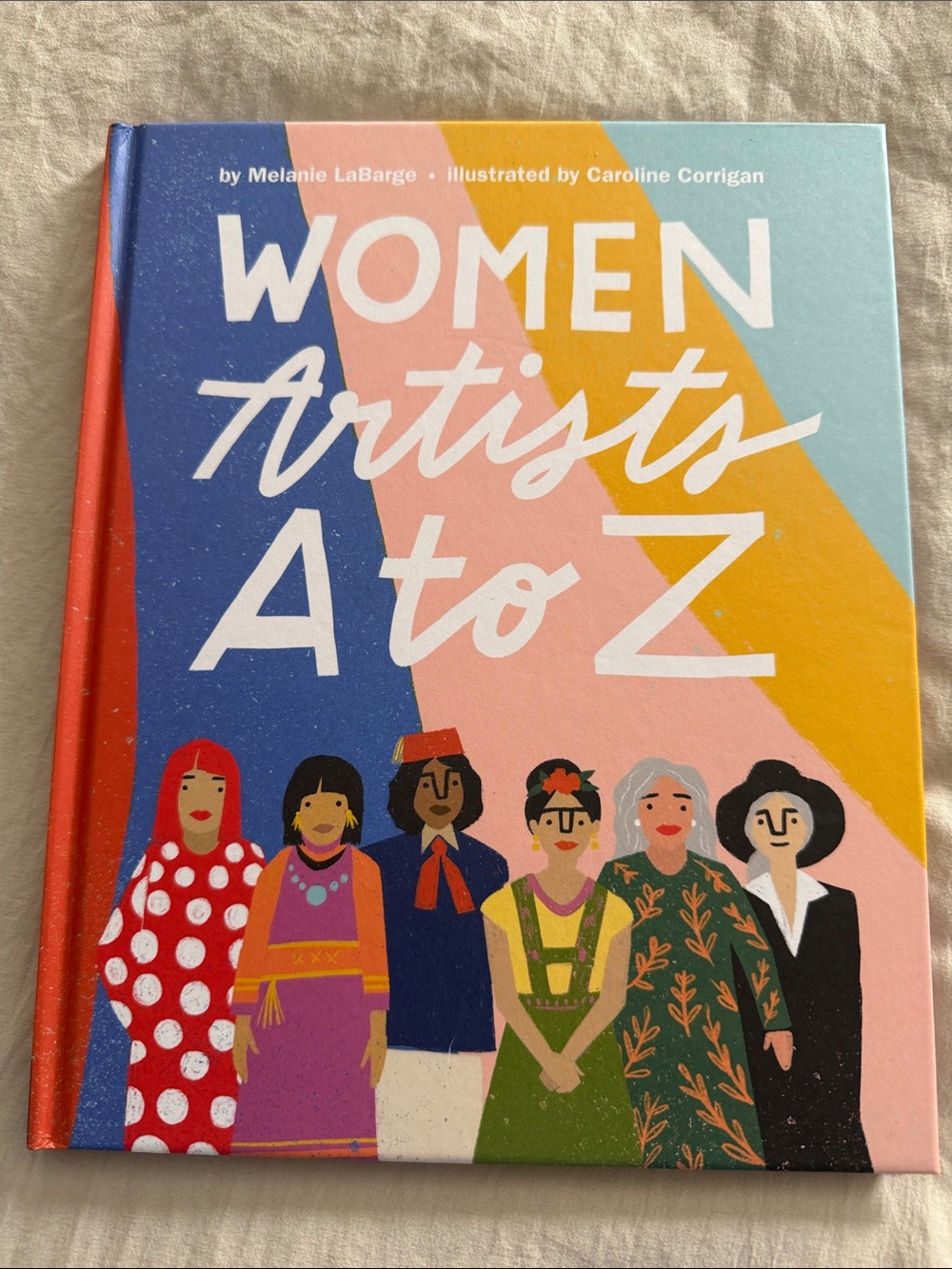 Women Artists A to Z Illustrated Hardcover - Colorful Cover